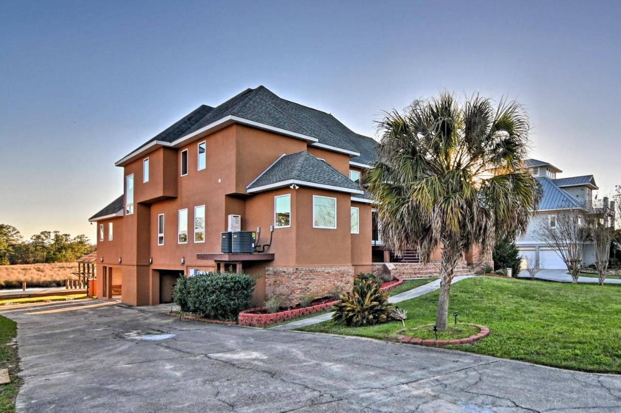 Gorgeous Ocean Springs Waterfront Home With Dock! المظهر الخارجي الصورة